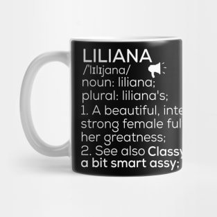 Liliana Name Liliana Definition Liliana Female Name Liliana Meaning Mug